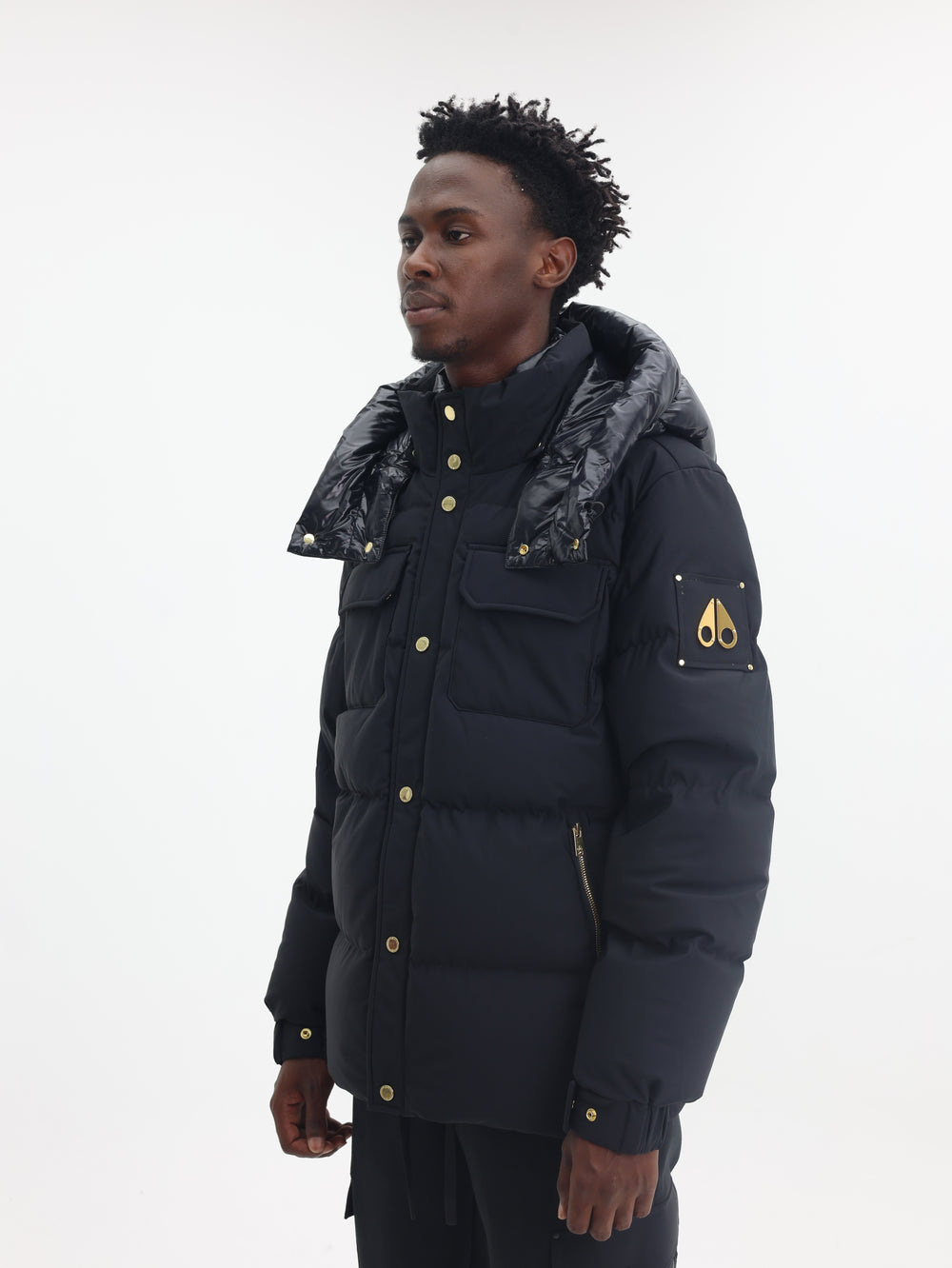 Moose Knuckles Jacket Suthep Gold Black