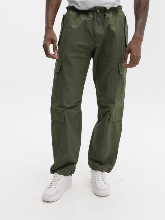John Richmond Cargo Pants Aki Khaki