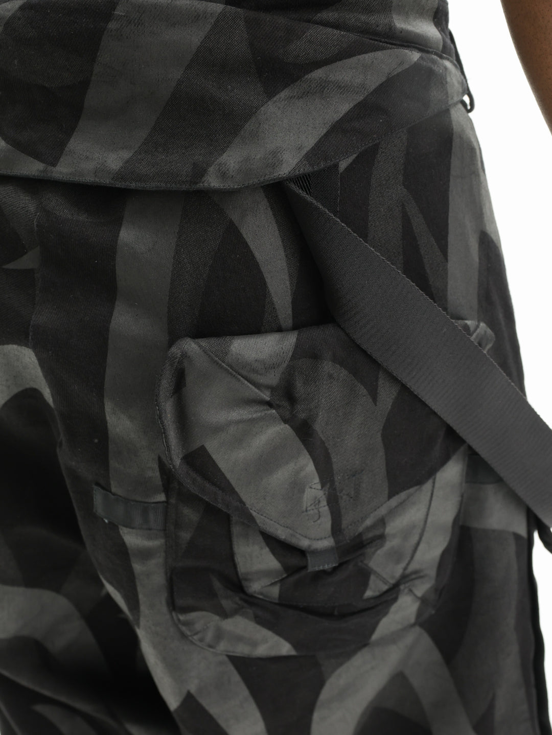Massimo Sabbadin Cargo Pants Aop Black