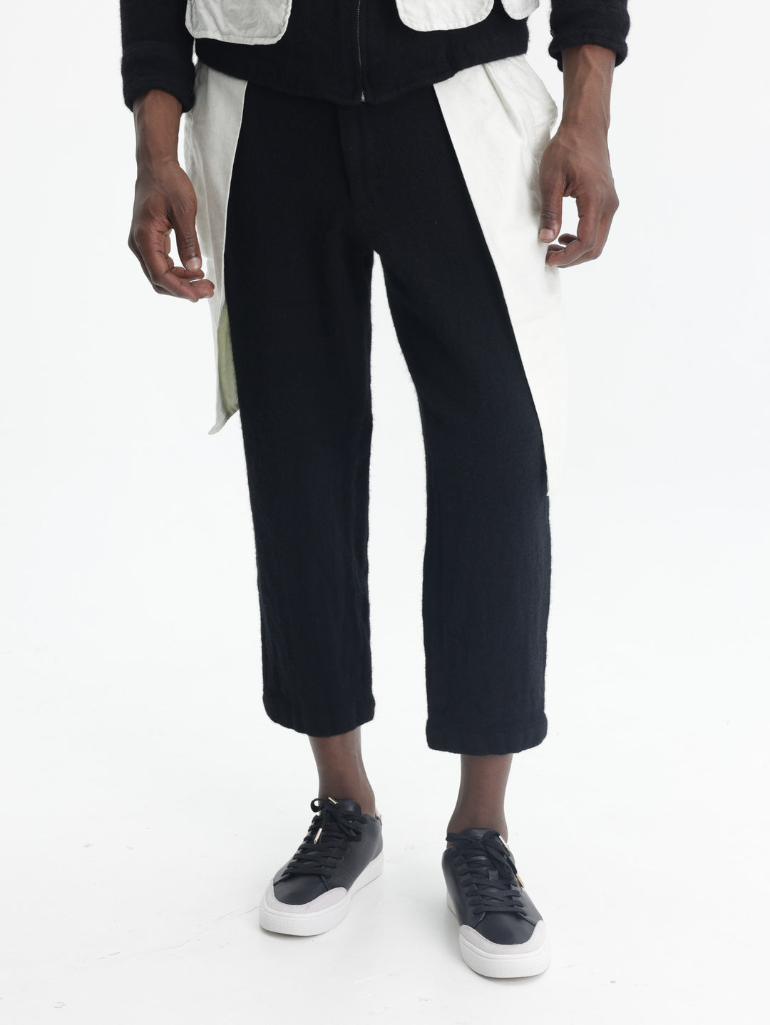 Comme Des Garcons Pants Two Tone Black-White