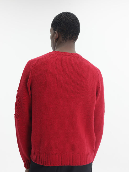 Zadig & Voltaire Sweater Knit Jordan Arrow Red
