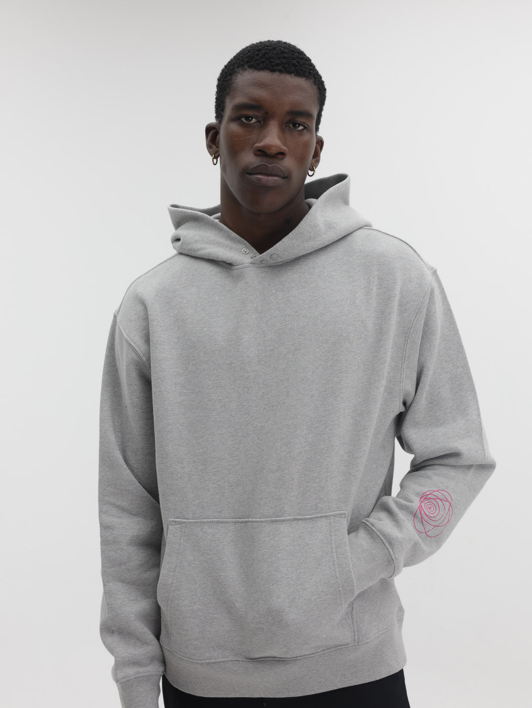 Zadig & Voltaire Sweater Hooded Nils Mo Grey
