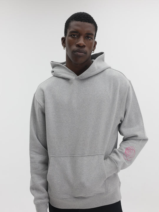 Zadig & Voltaire Sweater Hooded Nils Mo Grey