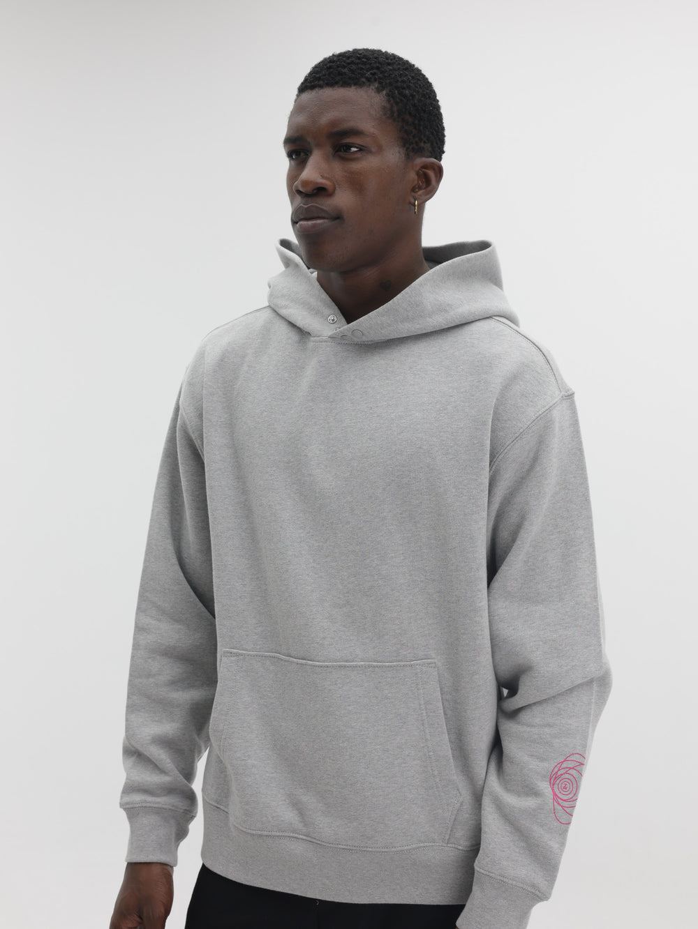 Zadig & Voltaire Sweater Hooded Nils Mo Grey