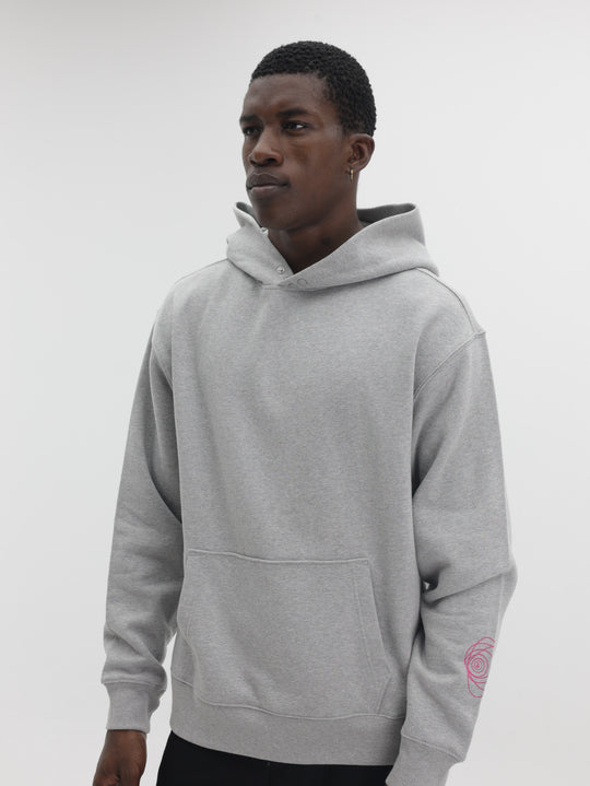 Zadig & Voltaire Sweater Hooded Nils Mo Grey