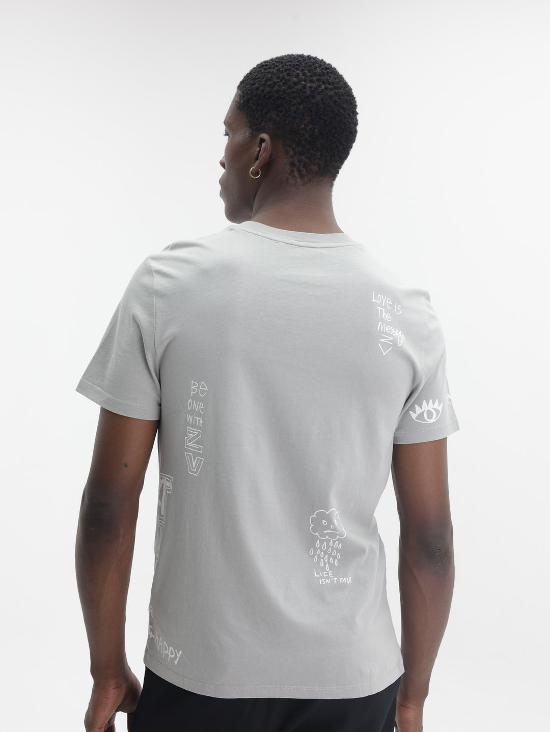 Zadig & Voltaire T-Shirt Ted Tag Grey