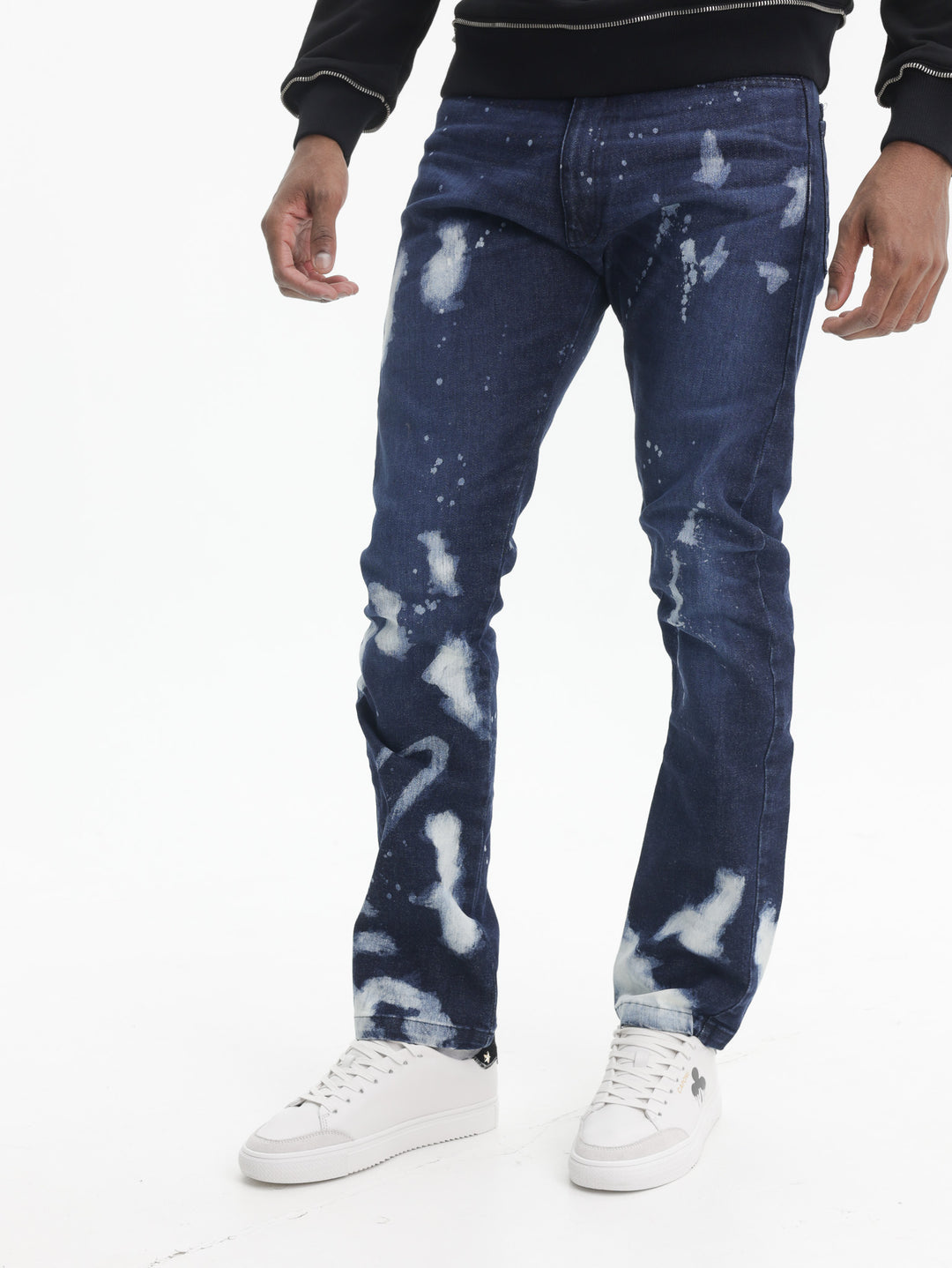 Massimo Sabbadin Jeans Patch Work Blue