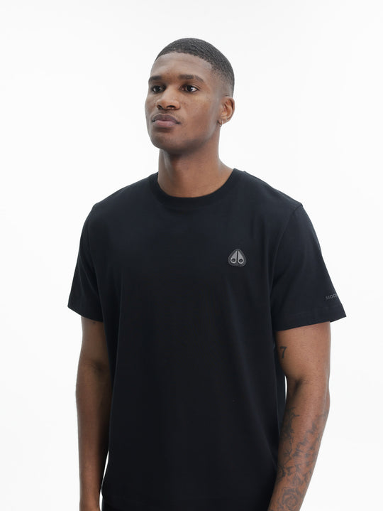 Moose Knuckles T-Shirt Small Logo Black