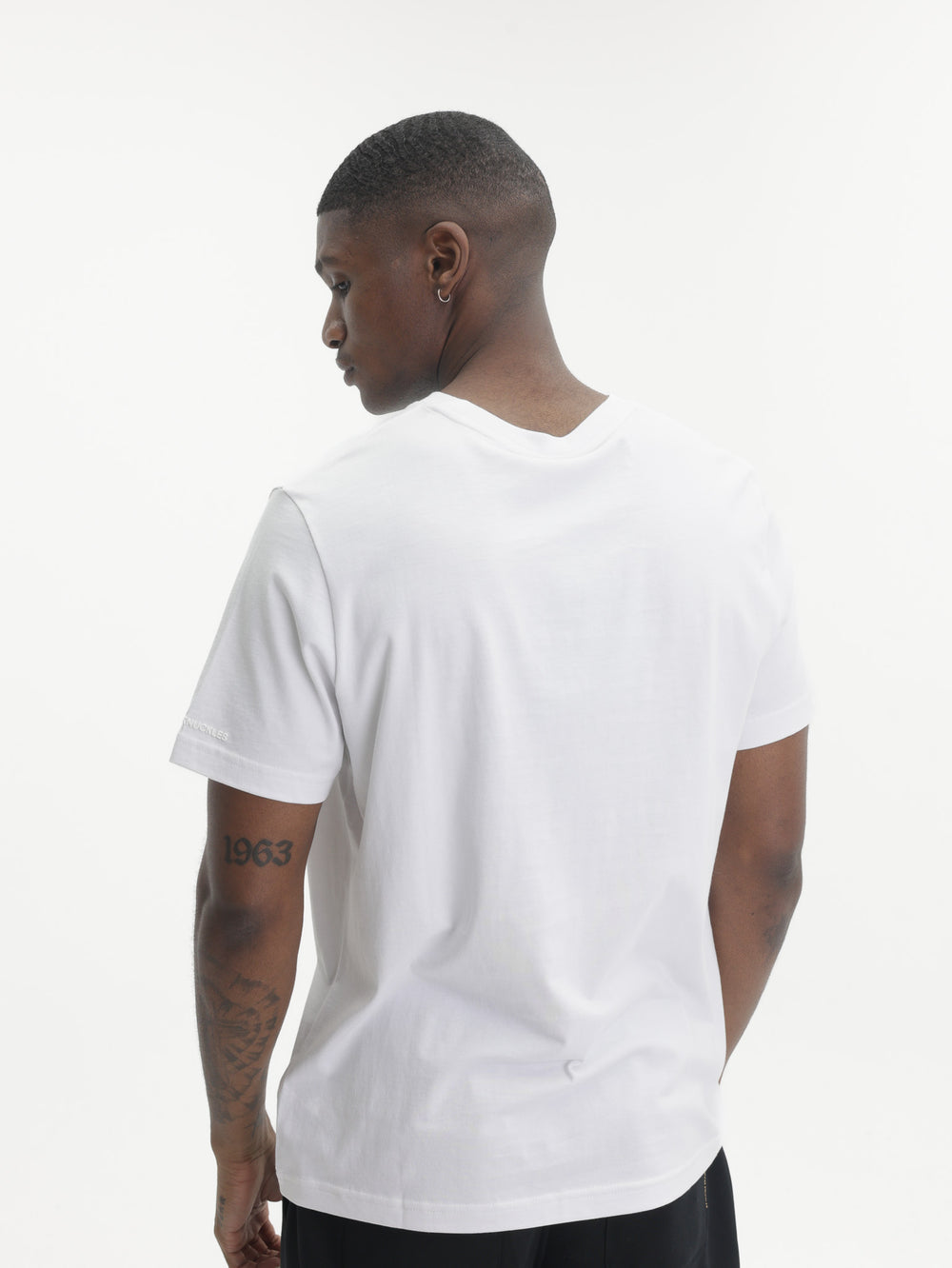 Moose Knuckles T-Shirt 3d Mk Text  White