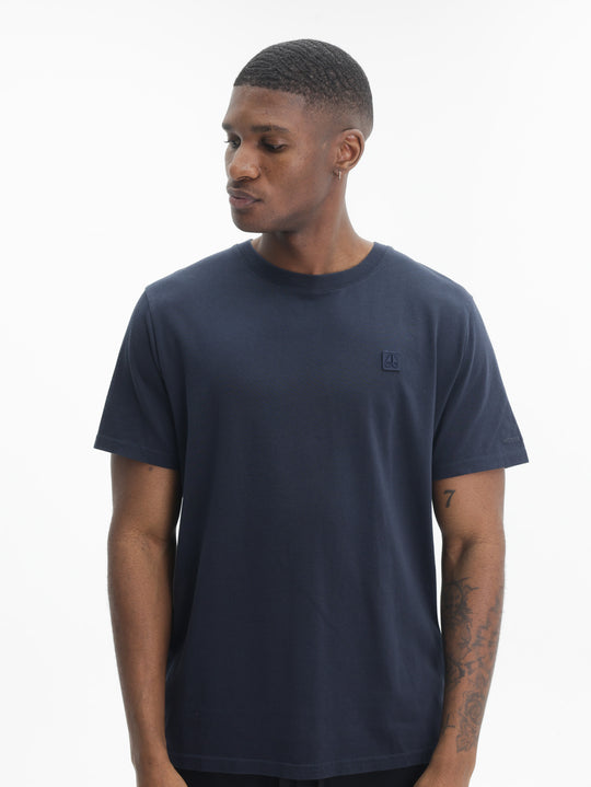 Moose Knuckles T-Shirt Square Logo Navy