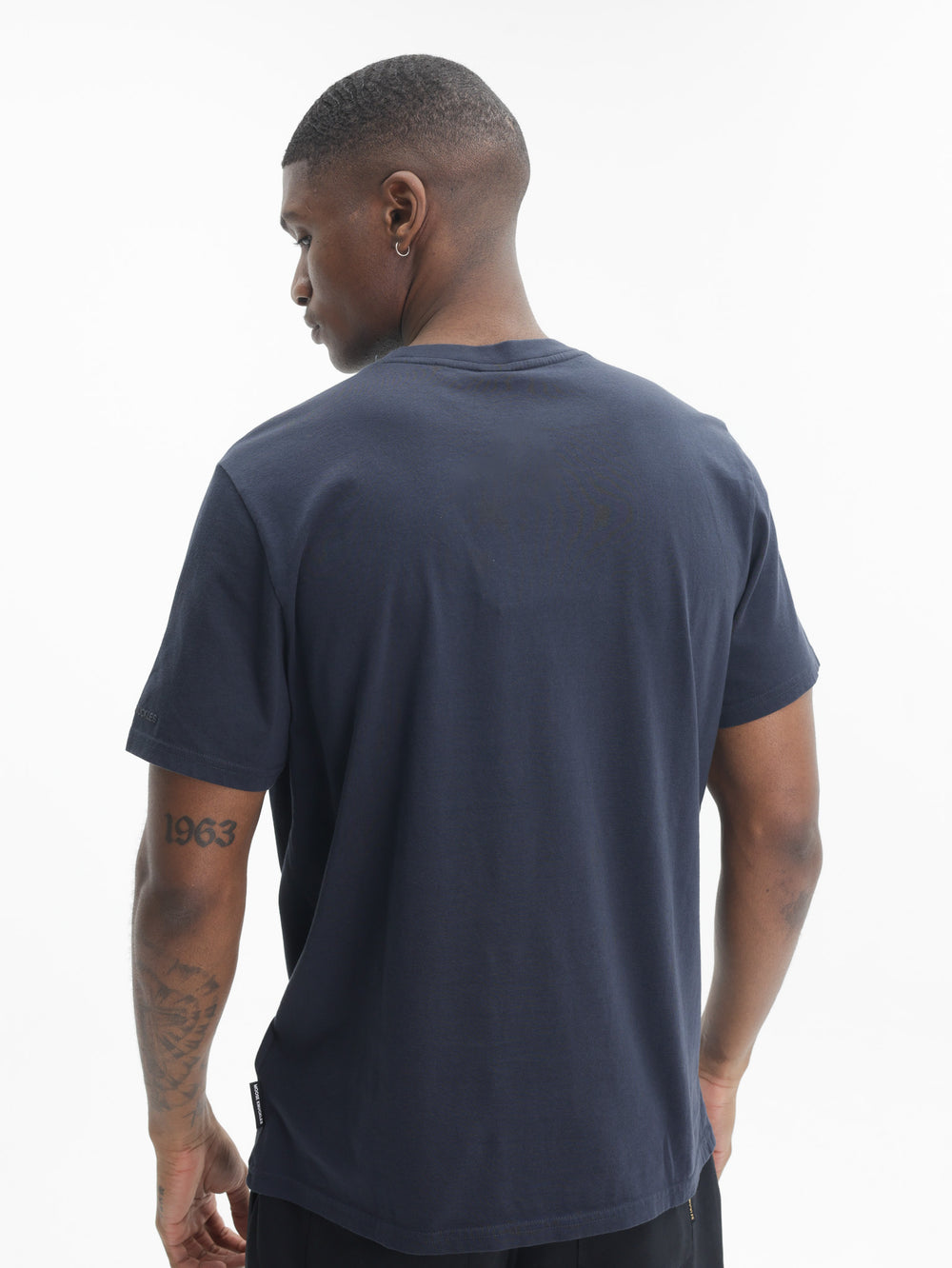 Moose Knuckles T-Shirt Square Logo Navy