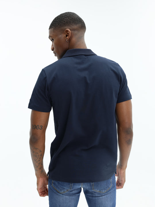 Costumer National Golfer Polo Blue