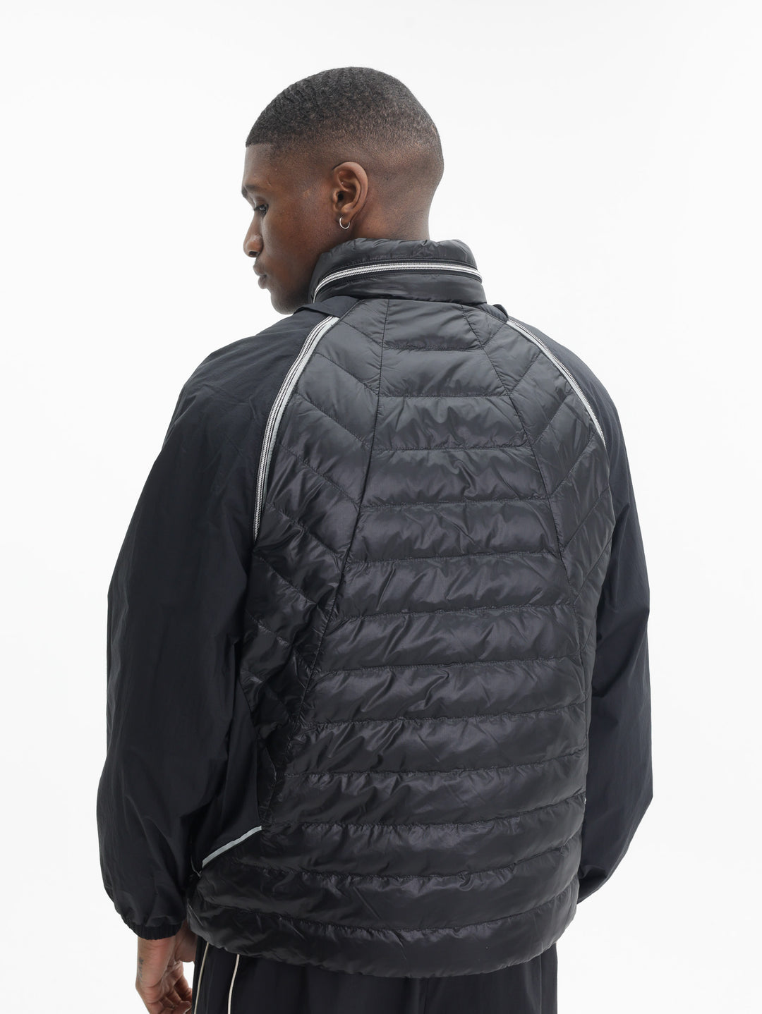 Moose Knuckles Jacket Chest Small Logo Black