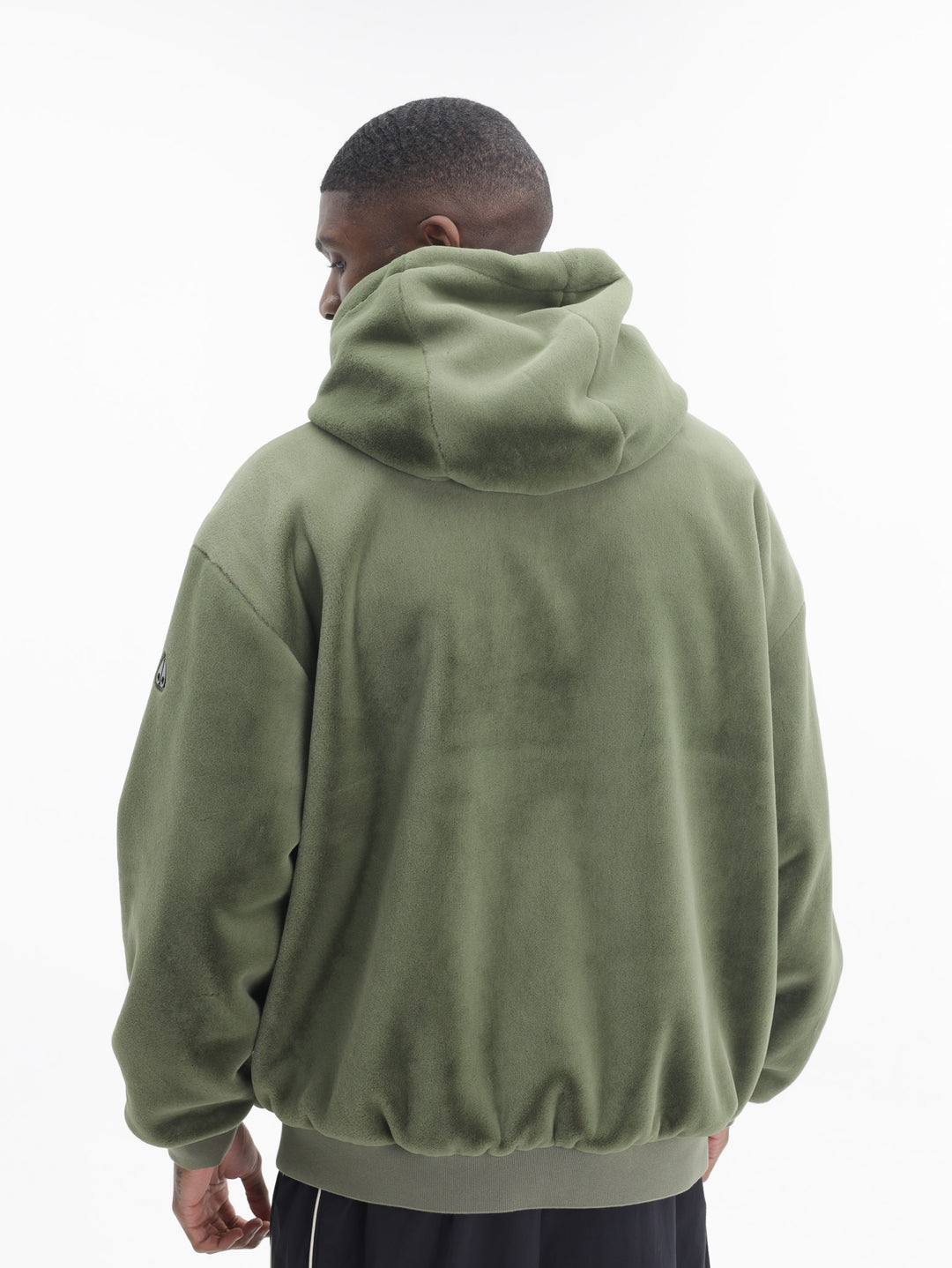 Moose Knuckles Jacket Cuffed Sleeve Zip Olive