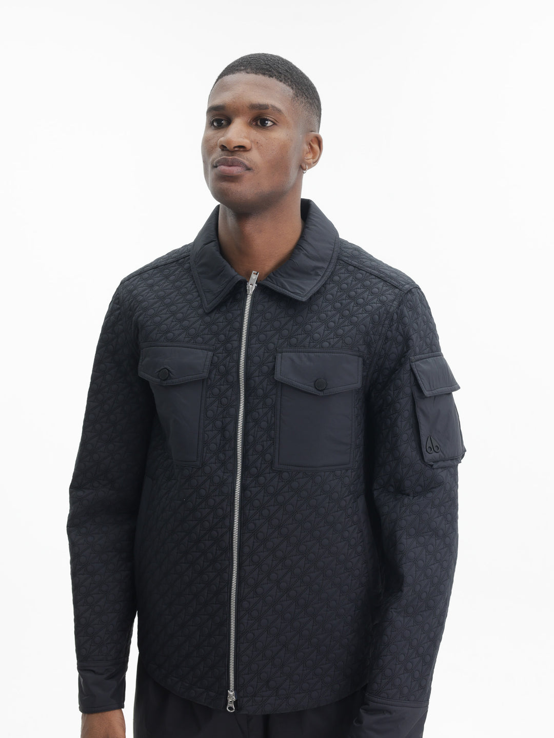Moose Knuckles Jacket Double B Pocket Black