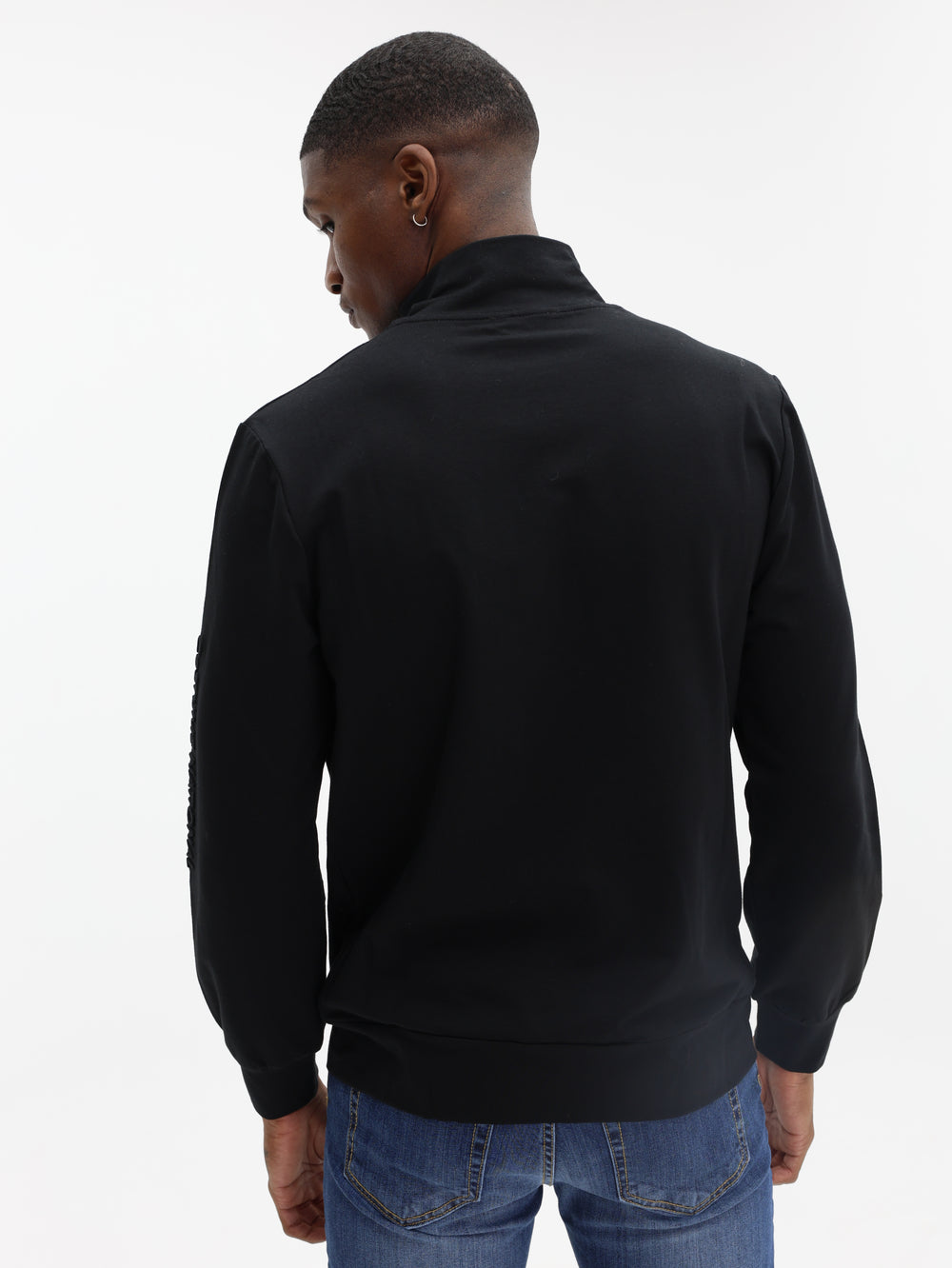 Costume National Hoodie Felpa Aperta Black