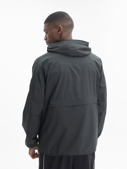 Moose Knuckles Jacket Mk Belt Tag Hood Zip Black