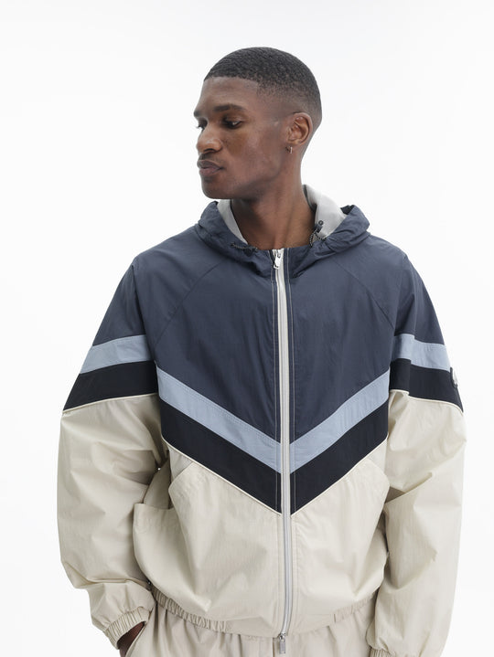 Moose Knuckles Jacket Wht L Blu Navy  Zip Multi Colour