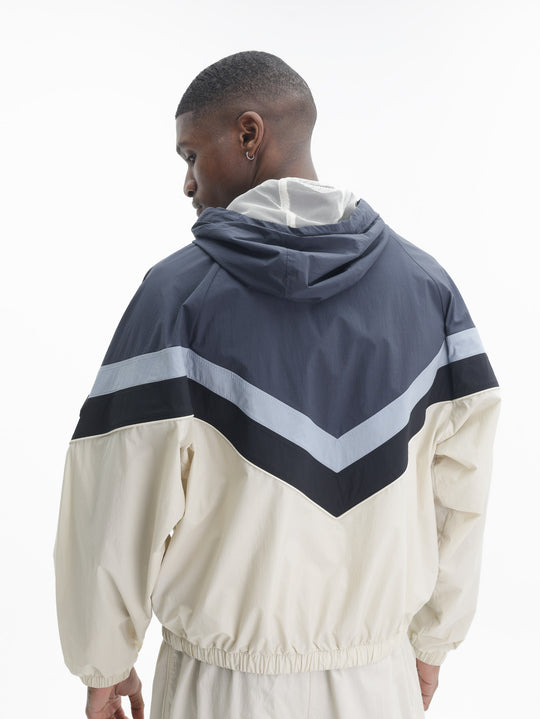 Moose Knuckles Jacket Wht L Blu Navy  Zip Multi Colour