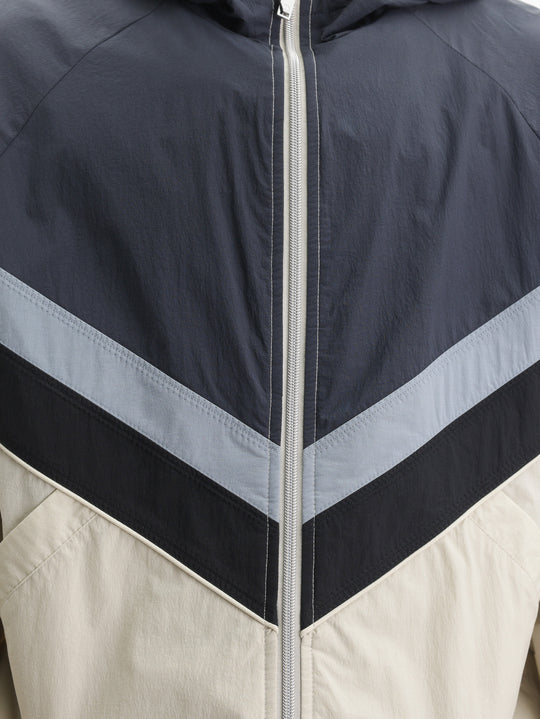 Moose Knuckles Jacket Wht L Blu Navy  Zip Multi Colour