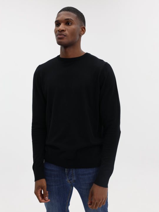 Costume National Sweater Maglieria Maglia Girocollo Black