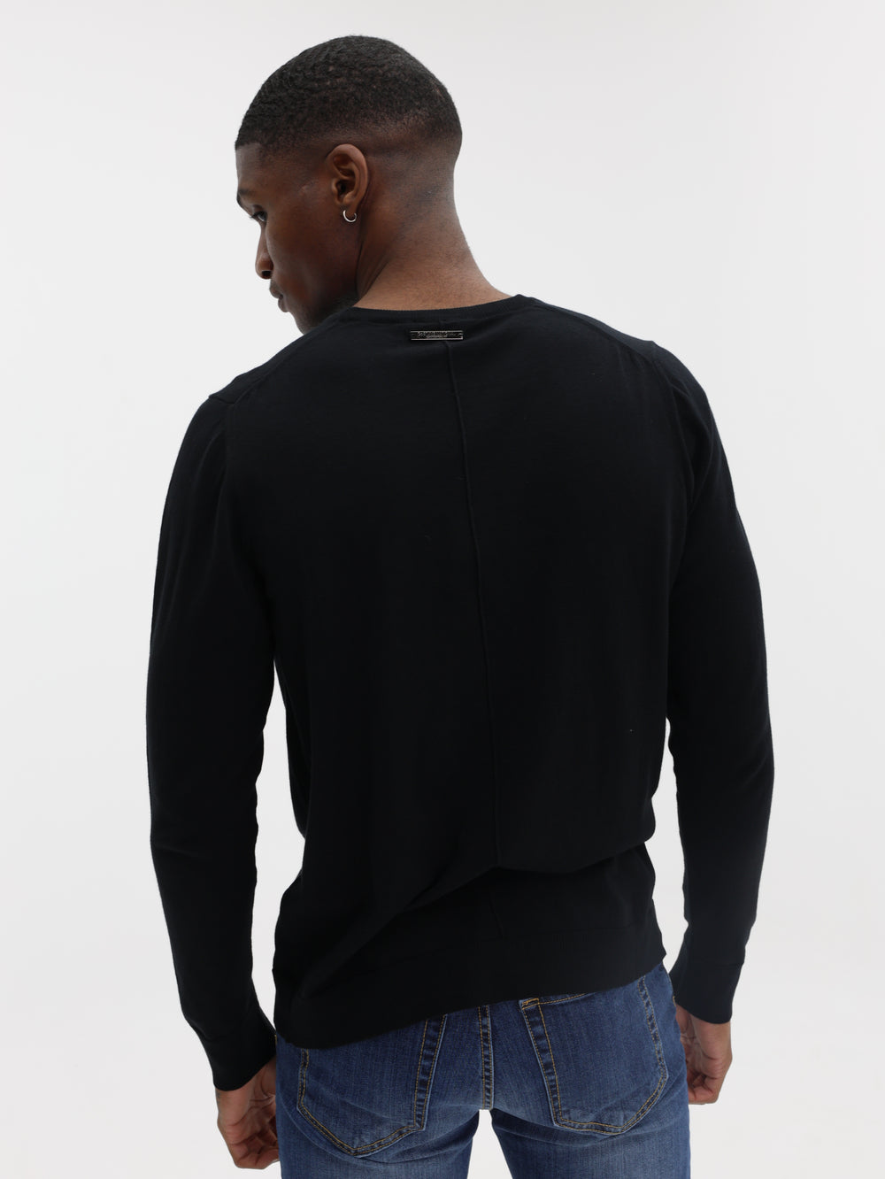 Costume National Sweater Maglieria Maglia Girocollo Black