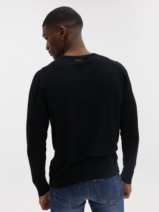 Costume National Sweater Maglieria Maglia Girocollo Black