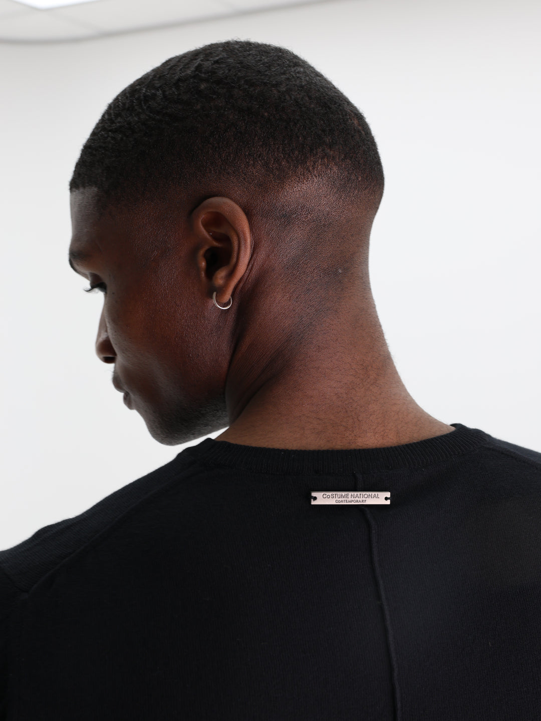 Costume National Sweater Maglieria Maglia Girocollo Black