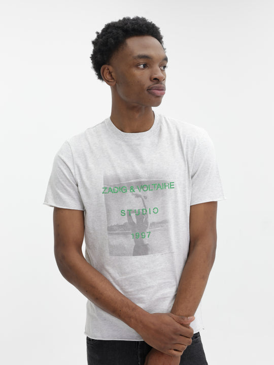 Zadig & Voltaire T-Shirt Ted Photoprint White