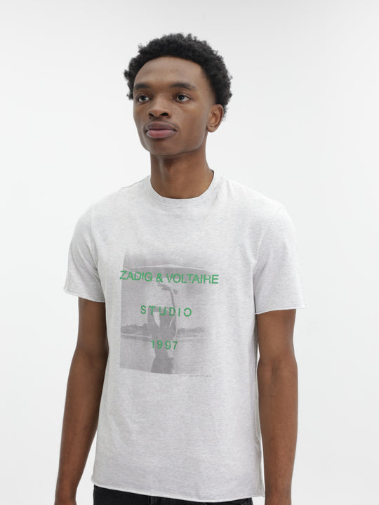 Zadig & Voltaire T-Shirt Ted Photoprint White