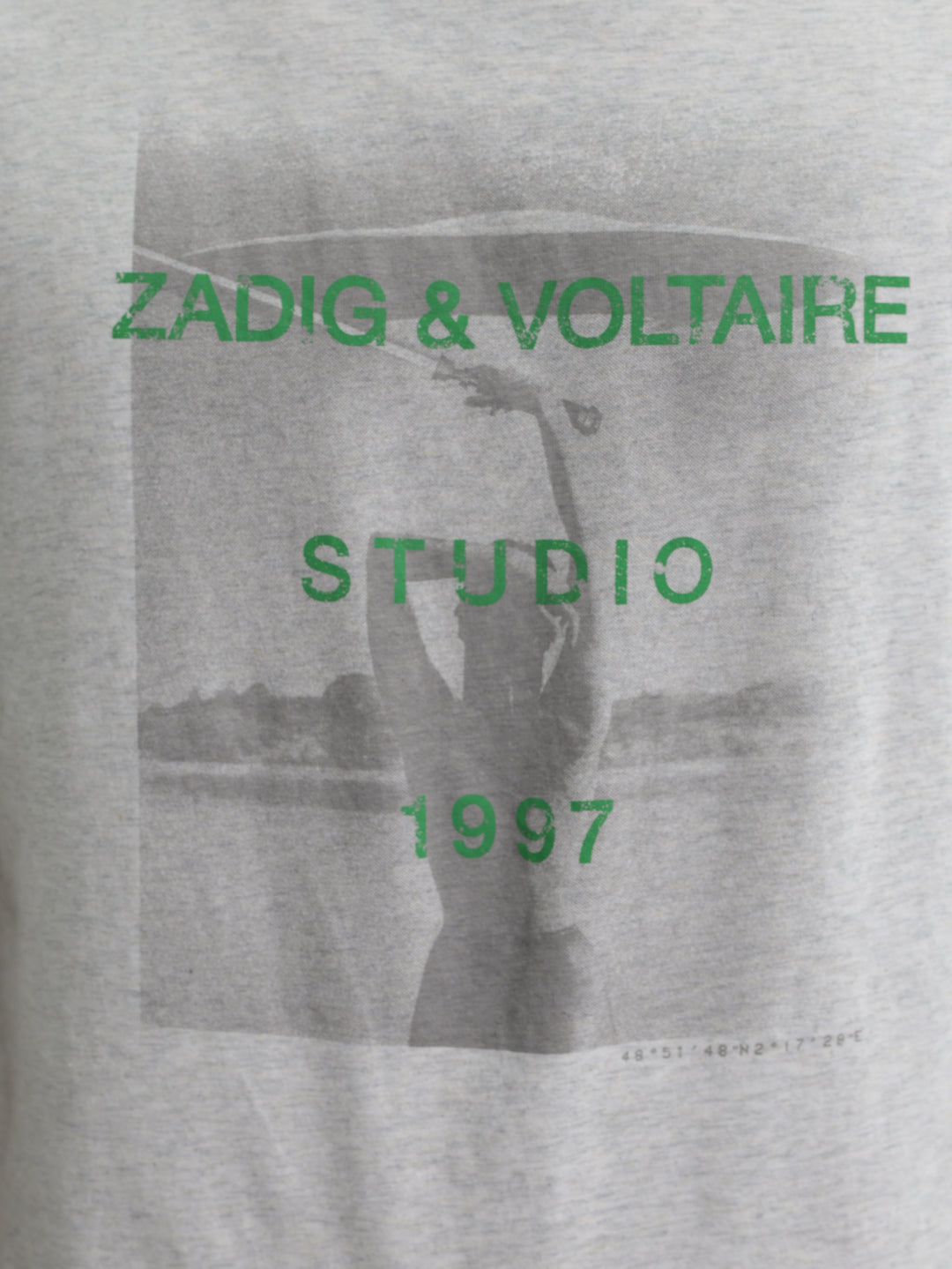 Zadig & Voltaire T-Shirt Ted Photoprint White