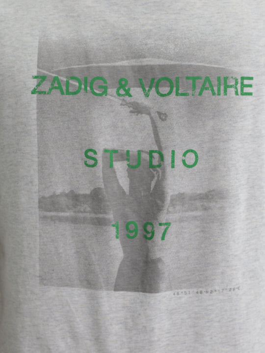 Zadig & Voltaire T-Shirt Ted Photoprint White