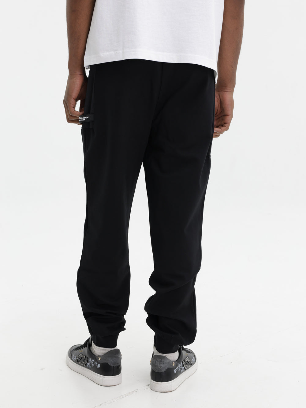 Costume National Pants Pantafelpa  Black