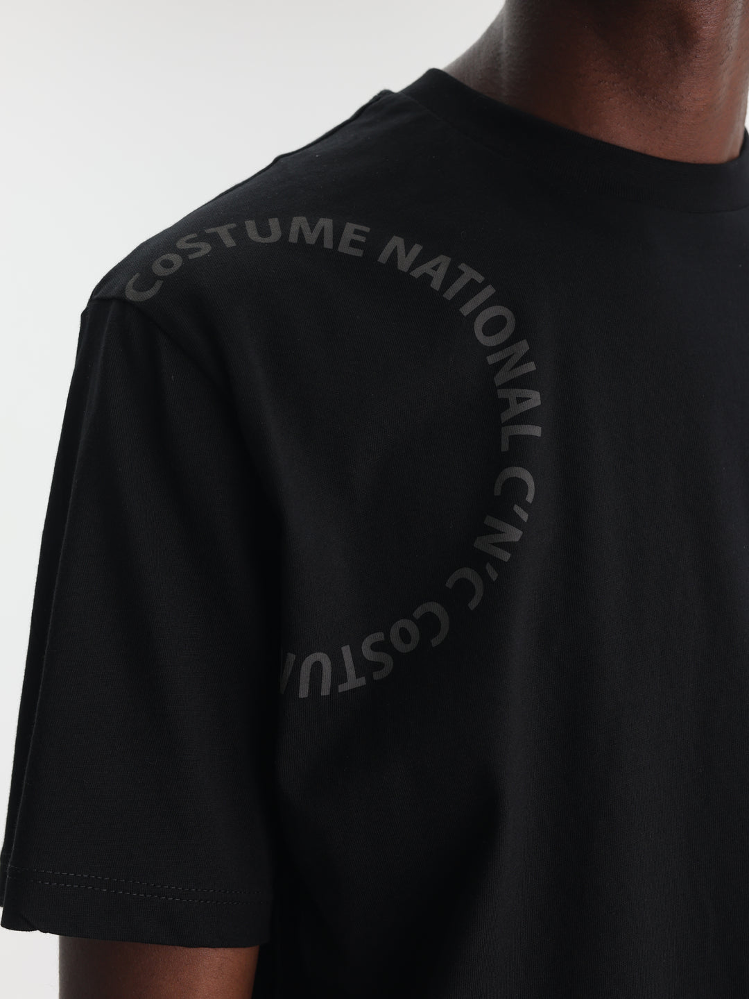 Costume National T-Shirt  T-Shirt Regular  Black