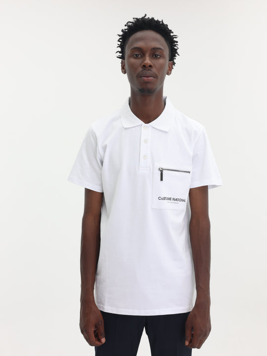 Costumer National Golfer Polo White