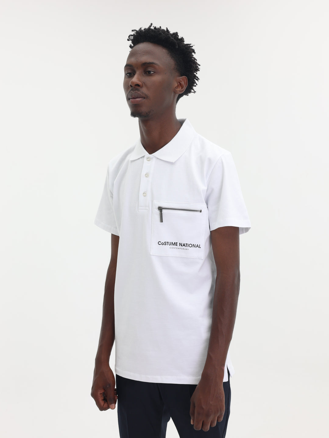 Costumer National Golfer Polo White