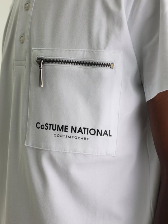 Costumer National Golfer Polo White