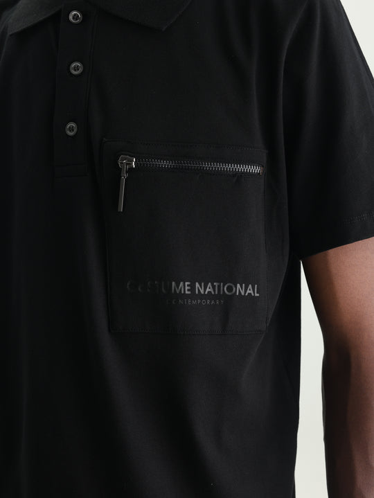 Costumer National Golfer Polo Black