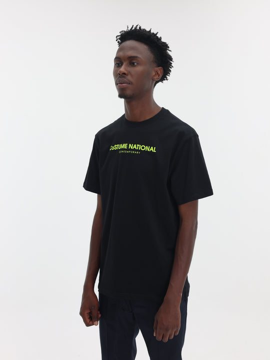 Costume National T-Shirt T-Shirt  Regular  Black