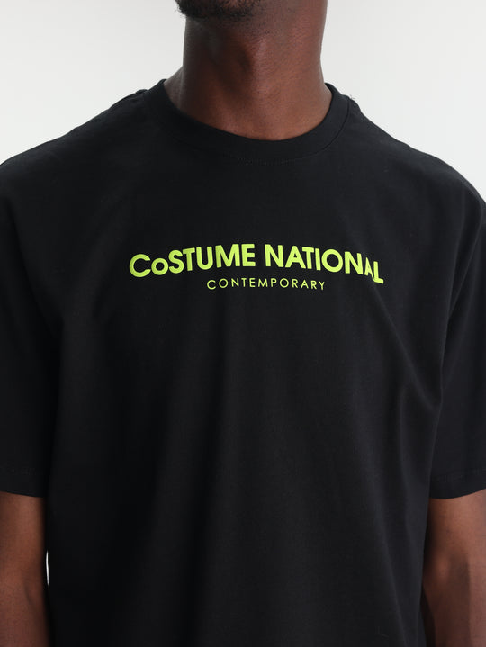 Costume National T-Shirt T-Shirt  Regular  Black