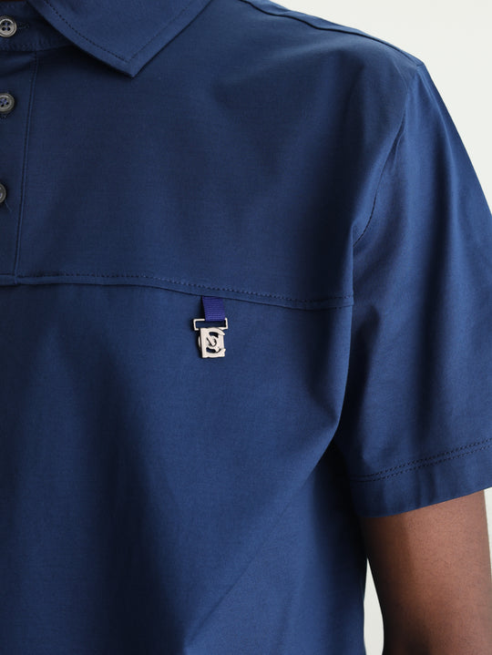 Costumer National Golfer Polo Blue