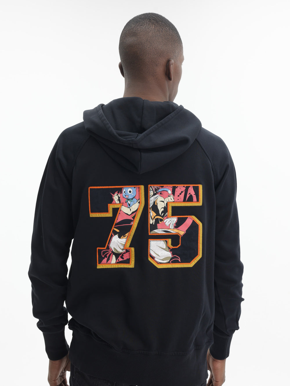 Massimo Hoodie Logo Black-Yellow-White