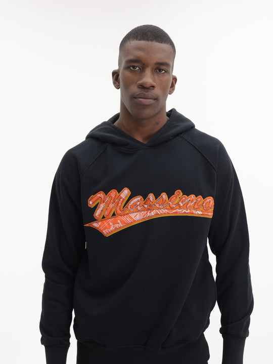 Massimo Hoodie Logo Yellow-Red-White-Black