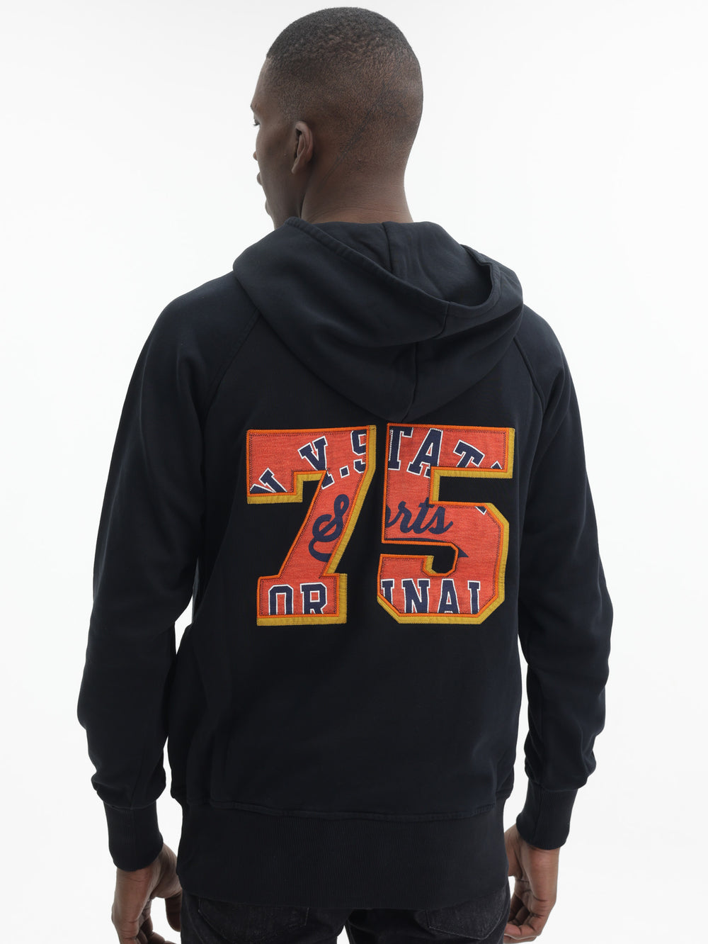 Massimo Hoodie Logo Yellow-Red-White-Black