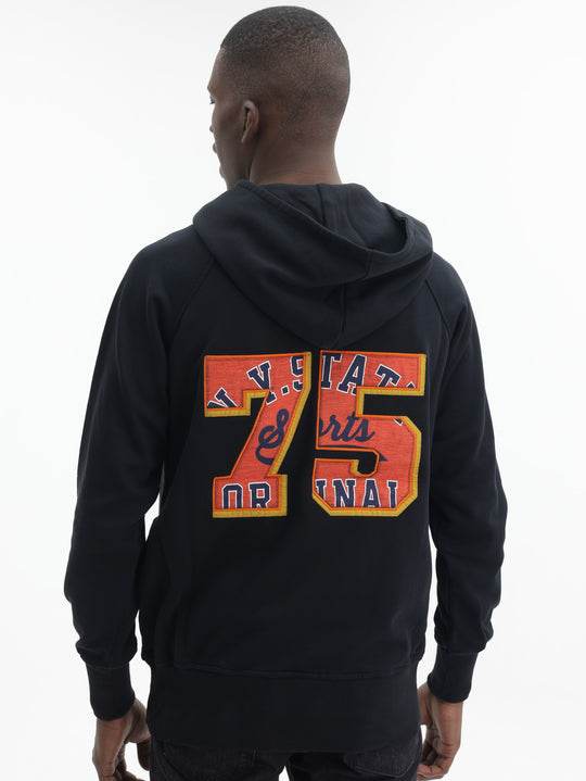 Massimo Hoodie Logo Yellow-Red-White-Black