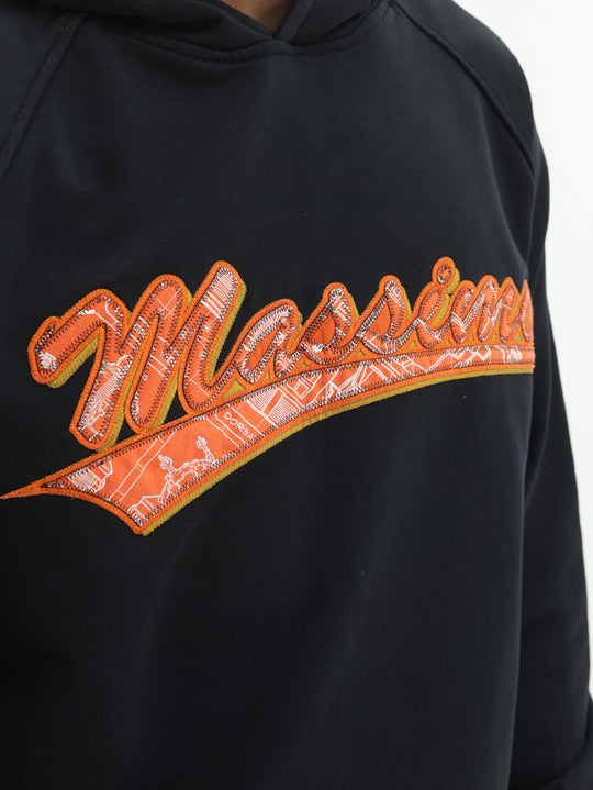 Massimo Hoodie Logo Yellow-Red-White-Black