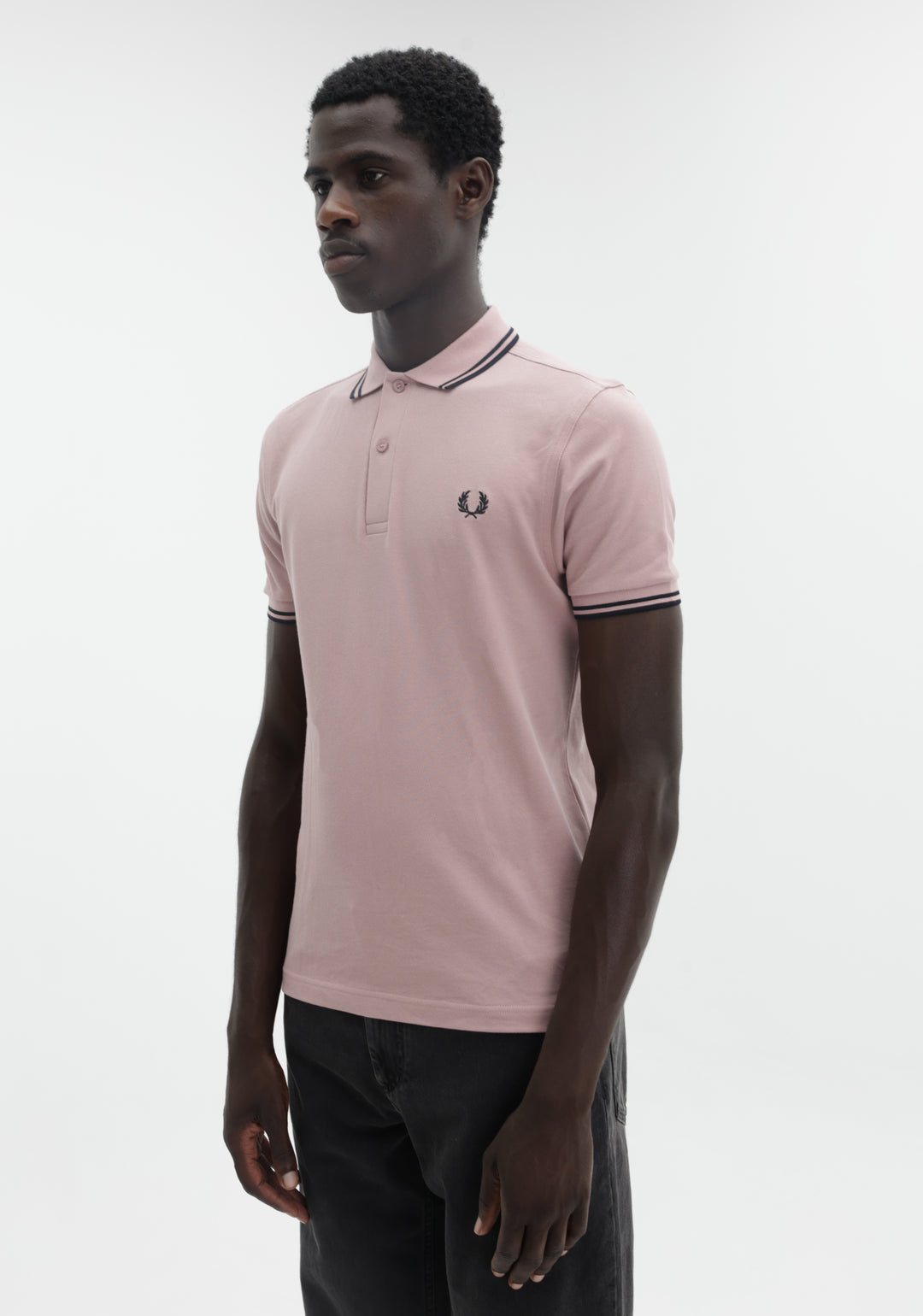 Comme Des Garcons Golfer Embroidered Logo Pink