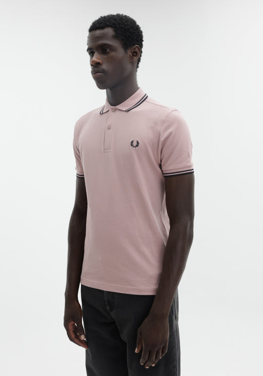 Comme Des Garcons Golfer Embroidered Logo Pink