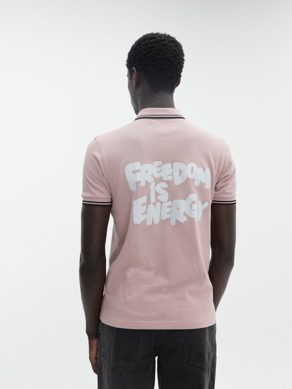 Comme Des Garcons Golfer Embroidered Logo Pink