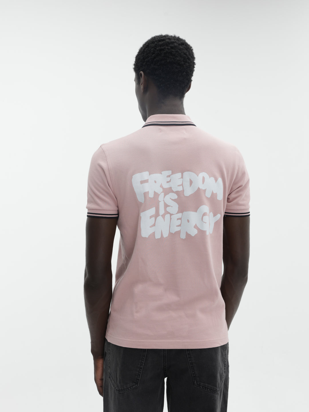 Comme Des Garcons Golfer Embroidered Logo Pink